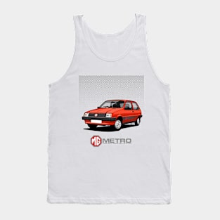 MG Metro transparent illustration Tank Top